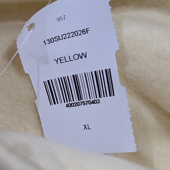 Mens FEAR OF GOD Essentials Drawstring Jogger Pants Yellow XL - Picture 10 of 10